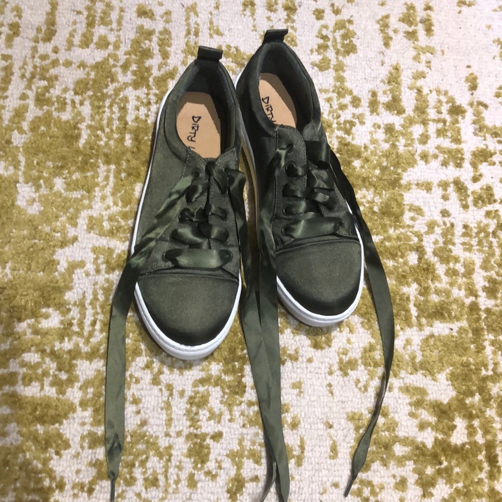 Dirty laundry shoes